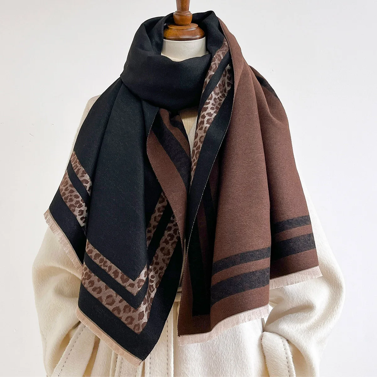 Winter Reversible Warm Large S - огляд і ціна Woven Scarf Blanket