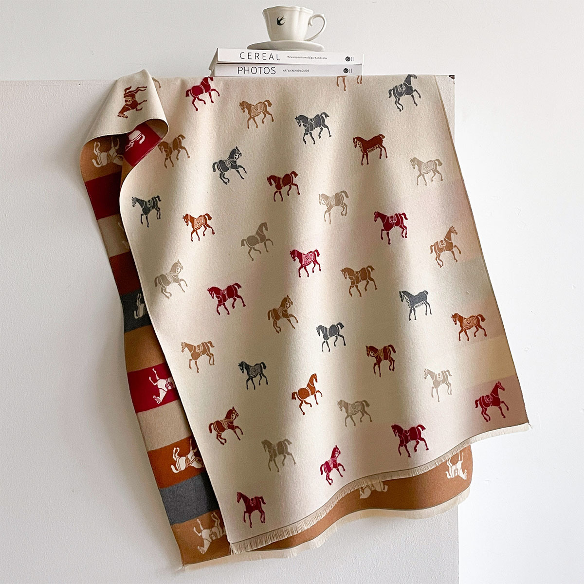 Autumn Winter Scarf Women Pash - огляд і ціна Woven Scarf Blanket