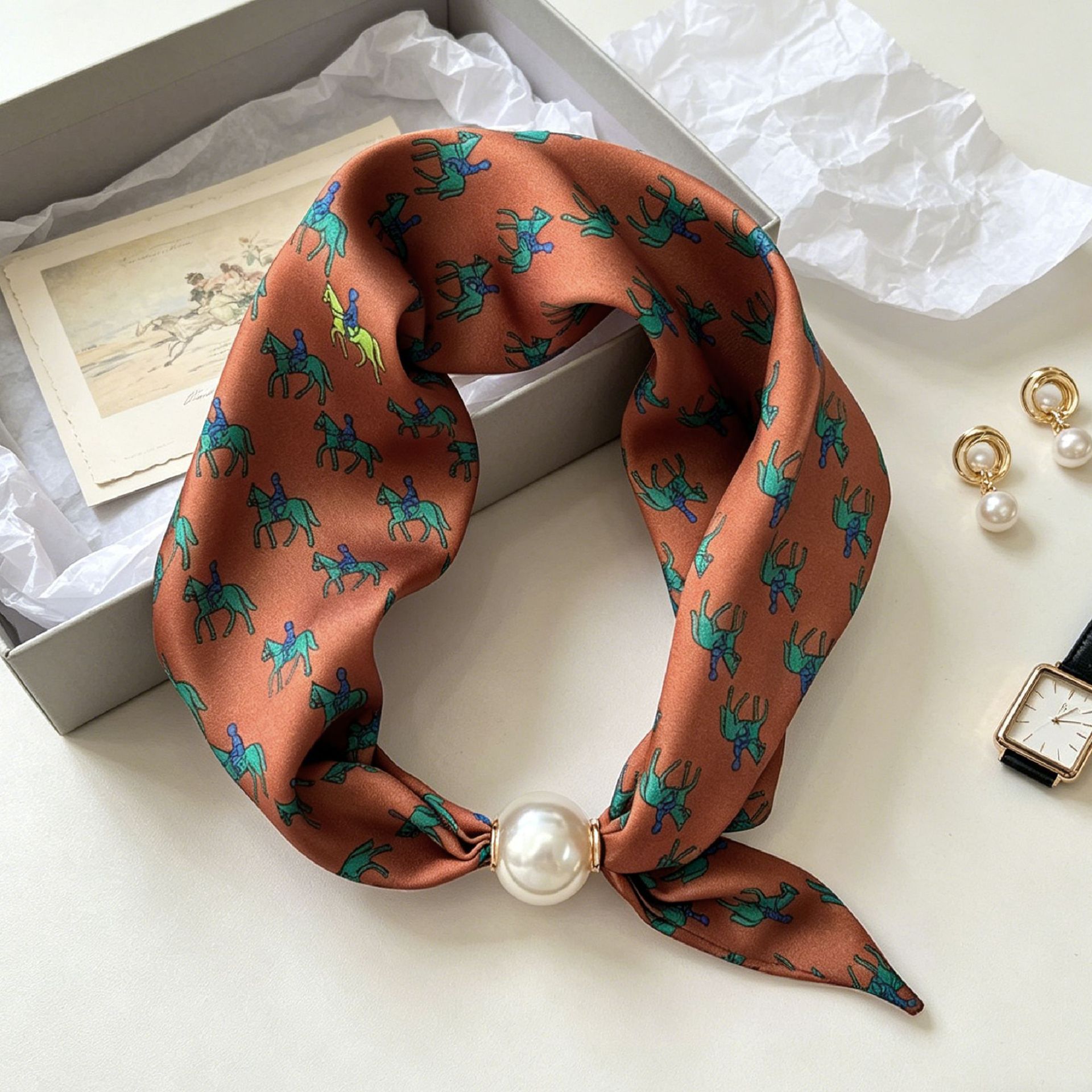 Luxury Knight Pearl Magnetic S - огляд і ціна Face Scarf Mask