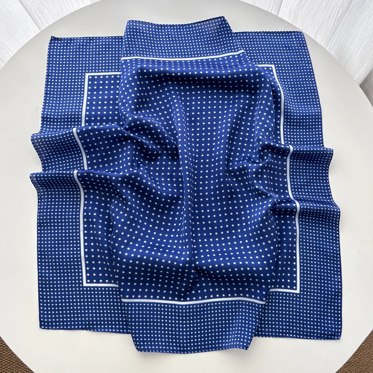 Women Elegant Soft Satin Squar - огляд і ціна Scarf Silk Square