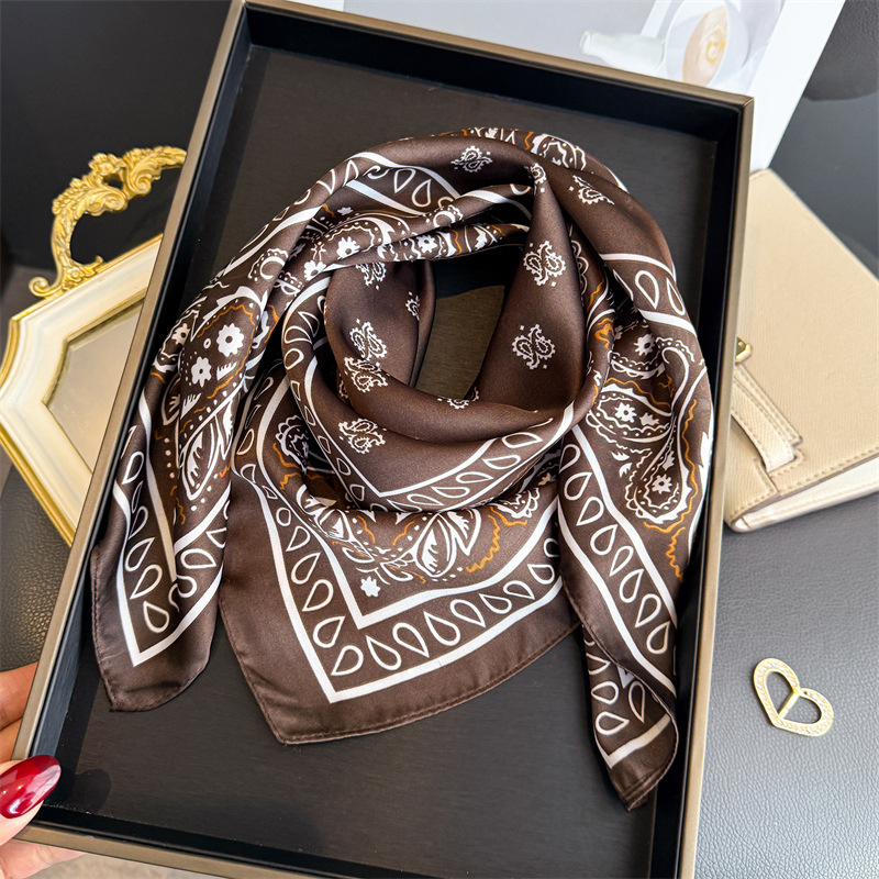 New Paisley Print Square Scarf - огляд і ціна Face Scarf Mask